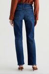 AG Jeans Brinley Mid Rise Straight Leg Jeans in Poetic - Arielle Clothing