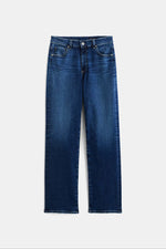AG Jeans Brinley Mid Rise Straight Leg Jeans in Poetic - Arielle Clothing
