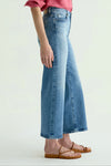 AG Jeans Saige Wide Leg Crop Jean in Helios - Arielle Clothing