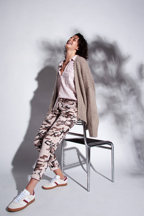 Funky Staff Hanni Blouse in Sepia Rose - Arielle Clothing