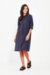 Verge Acrobat Nori Dress in Denim Marle - Arielle Clothing