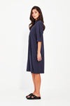 Verge Acrobat Nori Dress in Denim Marle - Arielle Clothing