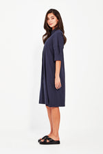 Verge Acrobat Nori Dress in Denim Marle - Arielle Clothing