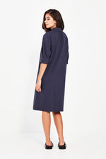 Verge Acrobat Nori Dress in Denim Marle - Arielle Clothing