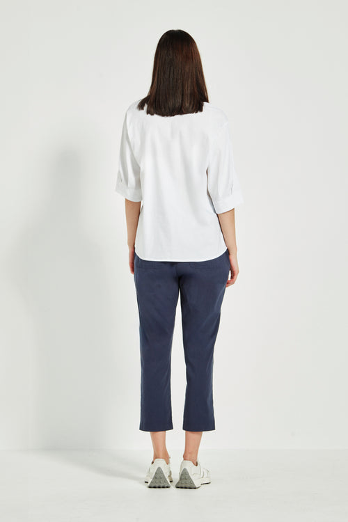 Verge Acrobat Gina Pants in Denim Marle - Arielle Clothing