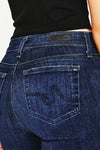 AG Jeans Mari High Rise Slim Straight in 5 Years Blue Essence - Arielle Clothing