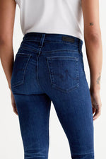 AG Jeans Mari High Rise Slim Straight in 5 Years Blue Essence - Arielle Clothing