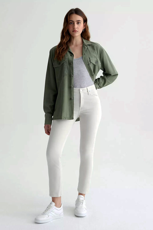 AG Jeans Mari Crop Jean in Fade to Graye - Arielle Clothing
