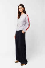 Aldo Martins Aracar Cashmere Sweater in Pearl - Arielle Clothing