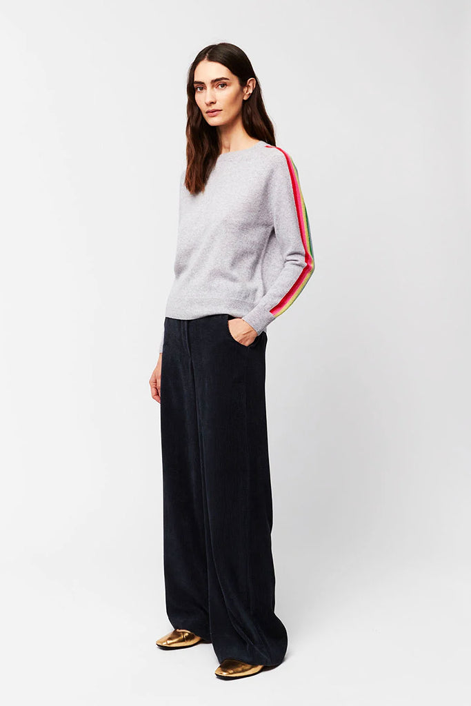 Aldo Martins Aracar Cashmere Sweater in Pearl - Arielle Clothing