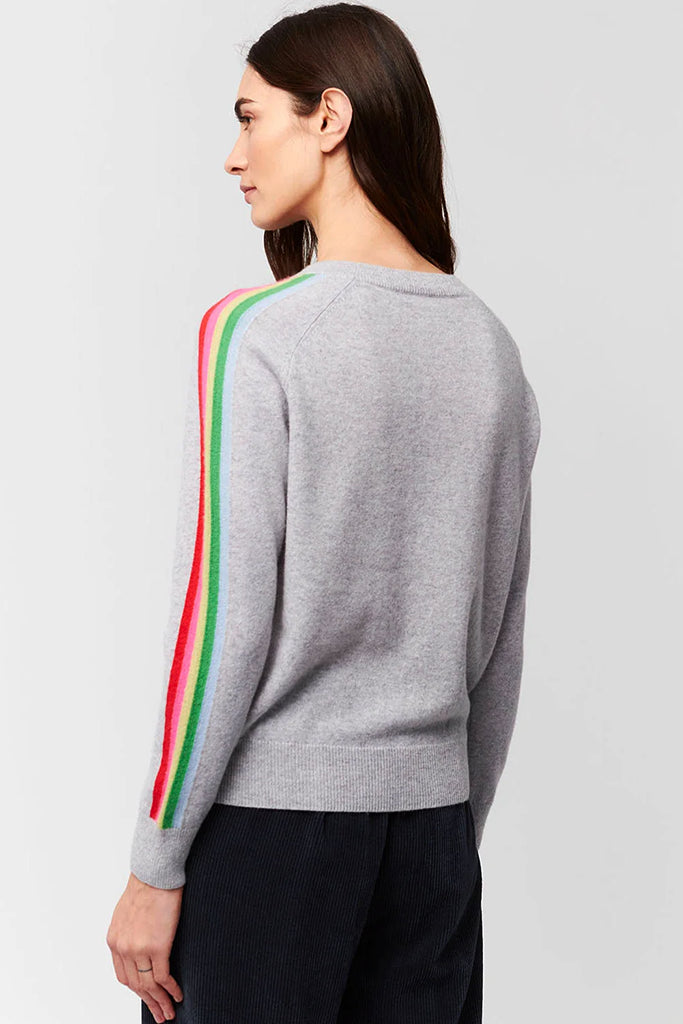 Aldo Martins Aracar Cashmere Sweater in Pearl - Arielle Clothing