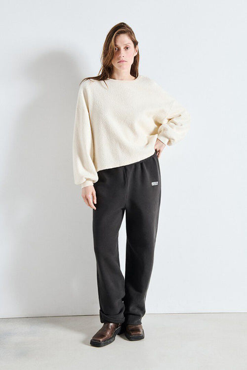 American Vintage Bobypark Sweatshirt in Ecru - Arielle Clothing