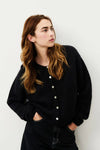 American Vintage Vitow Cardigan in Black - Arielle Clothing