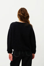 American Vintage Vitow Cardigan in Black - Arielle Clothing