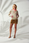 Brodie Cashmere Colour Pop Hoodie in Cygnet - Arielle Clothing