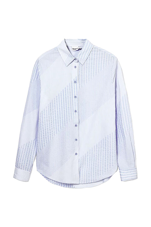 Desigual Chiba Shirt in Skyway - Arielle Clothing