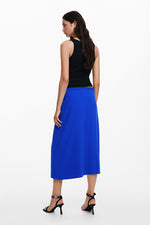 Desigual Xining Pleated Skirt in Blue Klein - Arielle Clothing