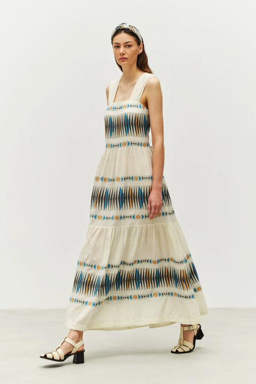 chinese dress ladies Devotion Twins Printed Maxi Dress – Pasha Living main image 0