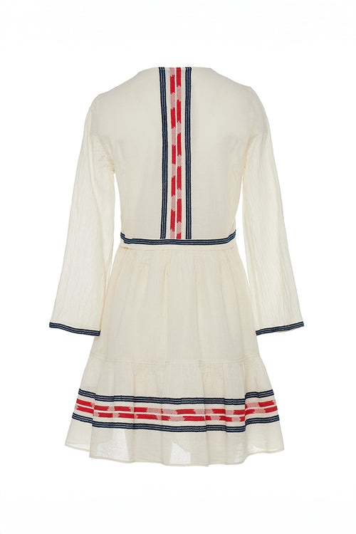 sachin and babi light blue dress Devotion Twins Embroidered Ella Tunic Dress