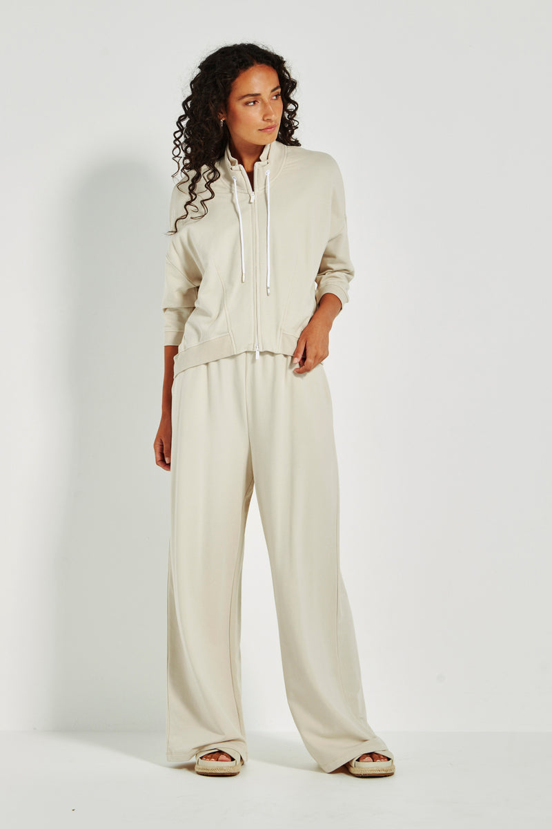 Verge Downtown Zip Jacket in Cashew - Arielle Clothing