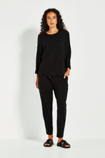 Verge Civic Pants in Black - Arielle Clothing