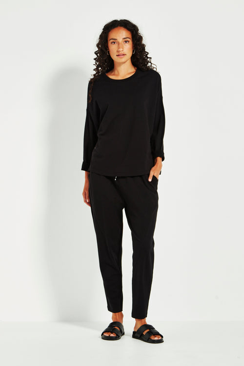 Verge Civic Pants in Black - Arielle Clothing