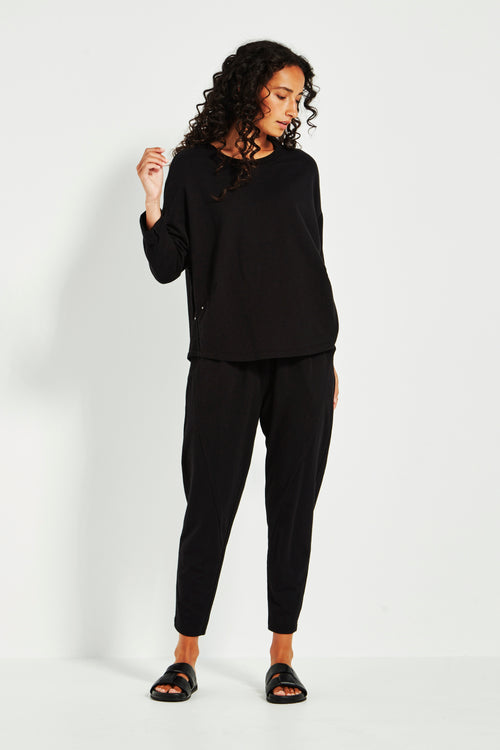 Verge Civic Pants in Black - Arielle Clothing