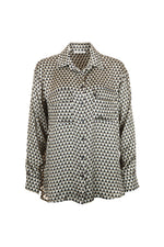 Funky Staff Kacy Blouse in Triangles Print - Arielle Clothing