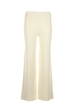 Funky Staff Elin Knit Pants in Naturale - Arielle Clothing
