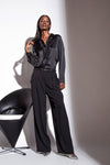 Funky Staff Laura Blouse in Black - Arielle Clothing