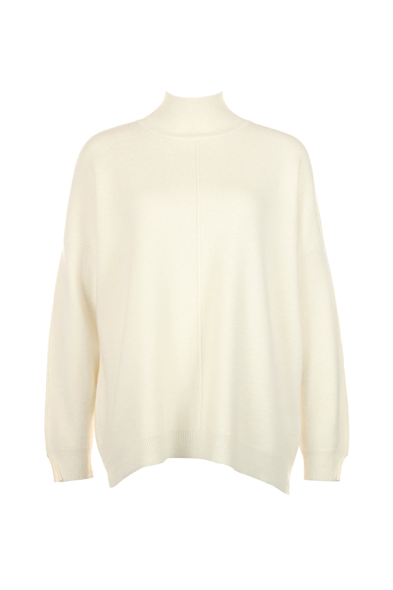 Funky Staff Marie Oversized Sweater in Naturale - Arielle Clothing
