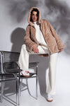 Funky Staff Marie Oversized Sweater in Naturale - Arielle Clothing