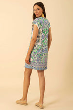 Hale Bob Cadence Jersey Dress in Green - Arielle Clothing