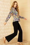 Hale Bob Whitley Blouse in Ivory - Arielle Clothing