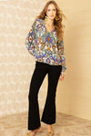 Hale Bob Whitley Blouse in Ivory - Arielle Clothing