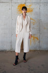 Lotus Eaters Aspect Cropped Blazer in Cream - Arielle Clothing