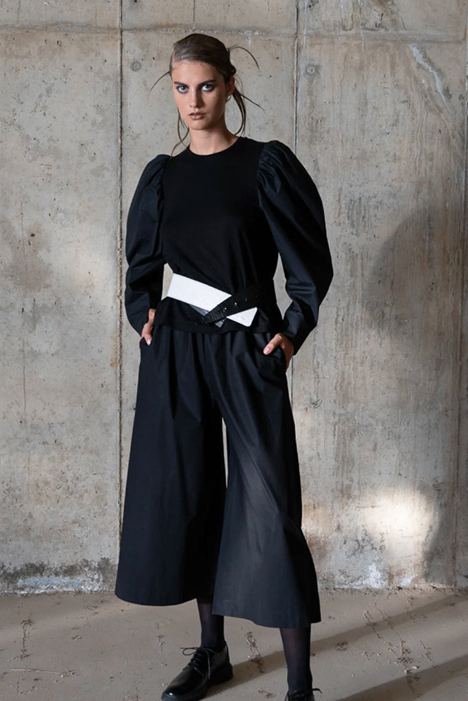 Lotus Eaters Dimi Blouse in Black - Arielle Clothing