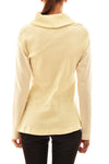 Lotus Eaters Tessie Knit Top in Ecru - Arielle Clothing