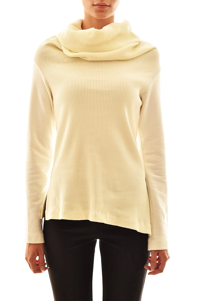 Lotus Eaters Tessie Knit Top in Ecru - Arielle Clothing