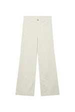 Maison Hotel Edna Heritage Pants in Ecru - Arielle Clothing