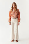 Maison Hotel Edna Heritage Pants in Ecru - Arielle Clothing