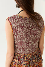 Maison Hotel Eugenie Dress in Mullumbimby Patchwork - Arielle Clothing