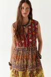 Maison Hotel Eugenie Dress in Mullumbimby Patchwork - Arielle Clothing