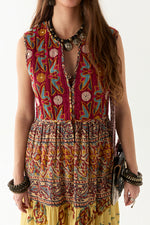 Maison Hotel Eugenie Dress in Mullumbimby Patchwork - Arielle Clothing
