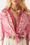 Maison Hotel Rusty Blouse in Pink Floyd - Arielle Clothing