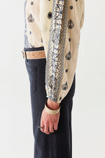 Maison Hotel Stephanie Blouse in Off-White - Arielle Clothing