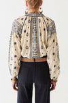 Maison Hotel Stephanie Blouse in Off-White - Arielle Clothing