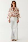 Maison Hotel Lolita Blouse in Candy Roses - Arielle Clothing