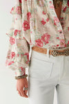 Maison Hotel Lolita Blouse in Candy Roses - Arielle Clothing