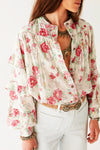 Maison Hotel Lolita Blouse in Candy Roses - Arielle Clothing